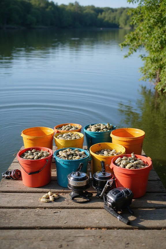 ultimate fishing bait buckets