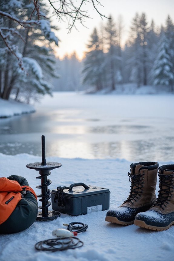 winter fishing gear essentials